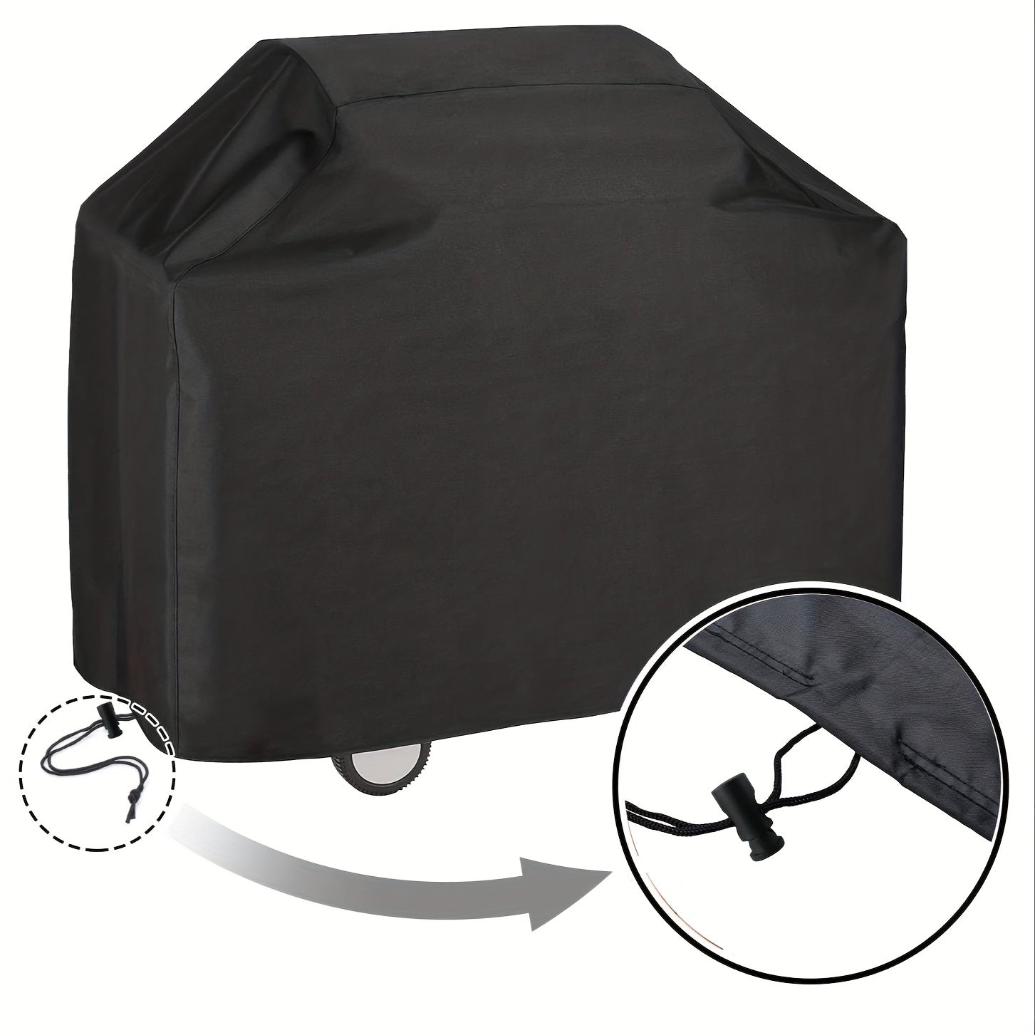 Heavy Duty Waterproof BBQ Grill Cover-2
