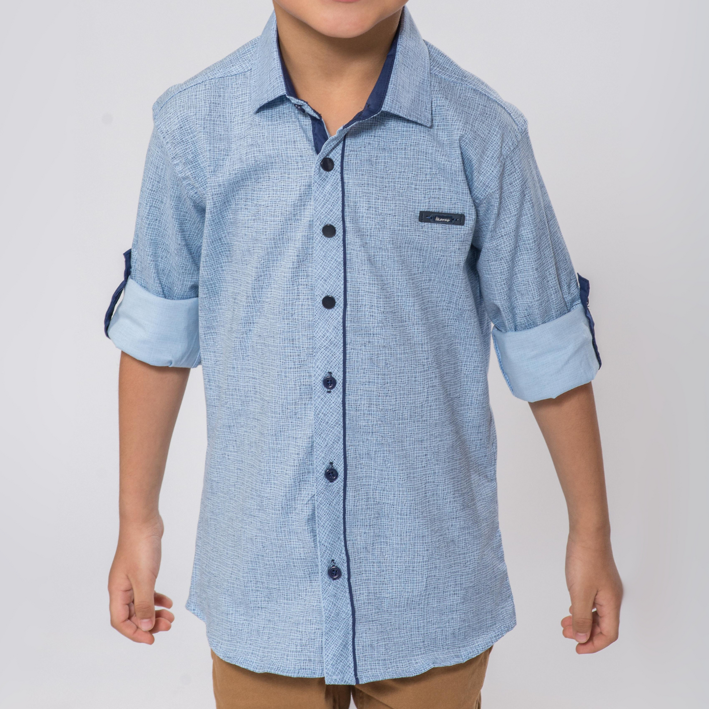 Soft Ice Boys Cotton Shirt-1