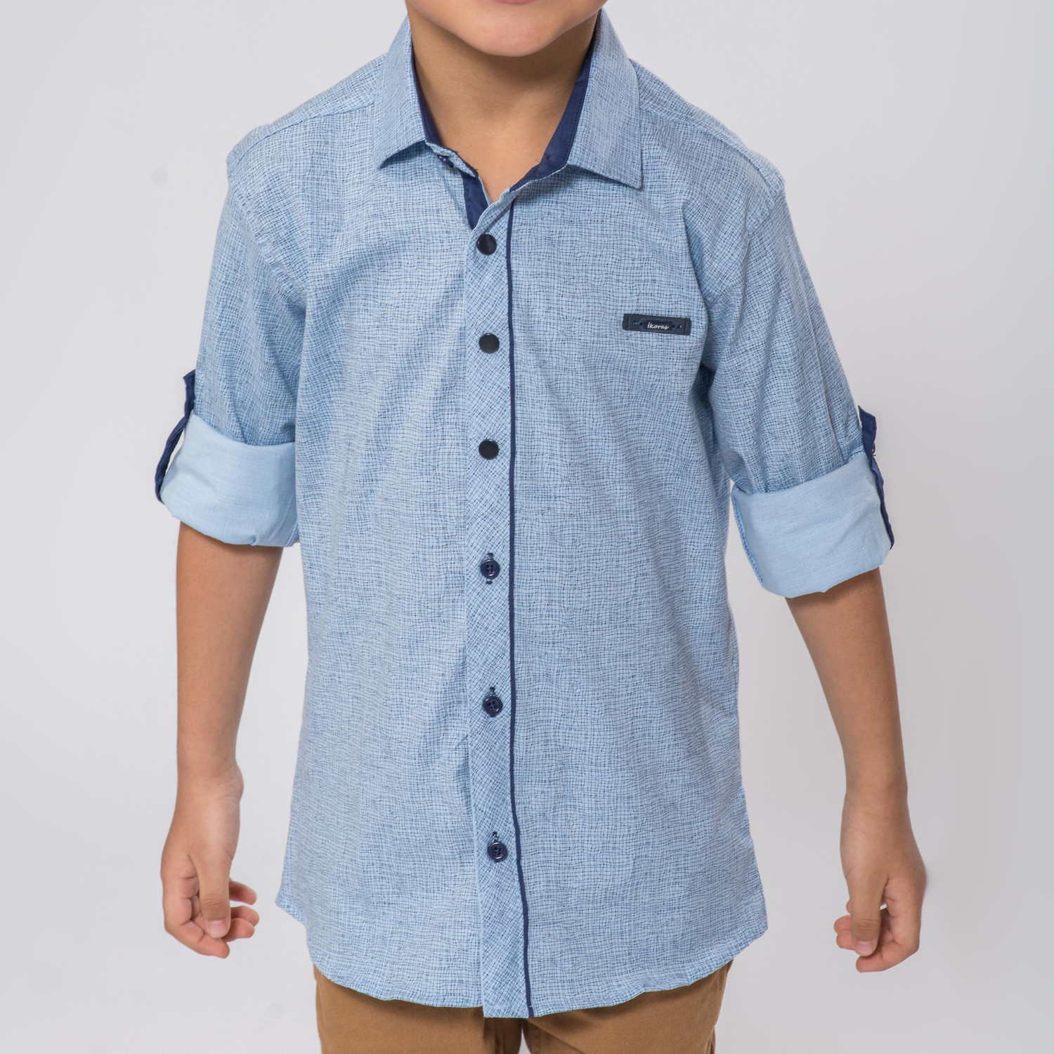 Soft Ice Boys Cotton Shirt-1