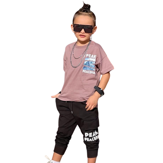 The Peak Boys Joggers Set-0