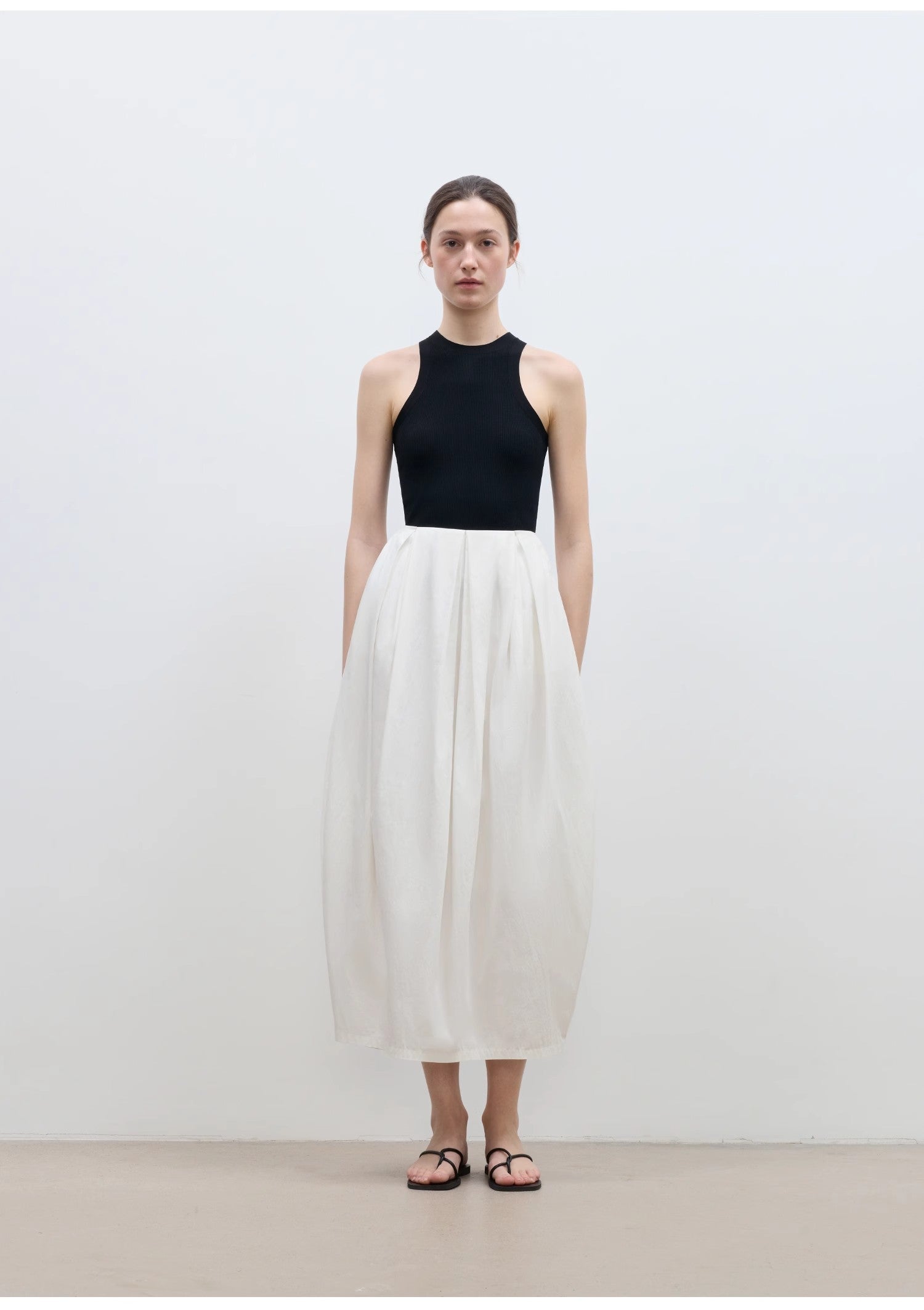 "Peninsula Art" Styling Flower Bud Skirt High Waist Skirt for Women-0