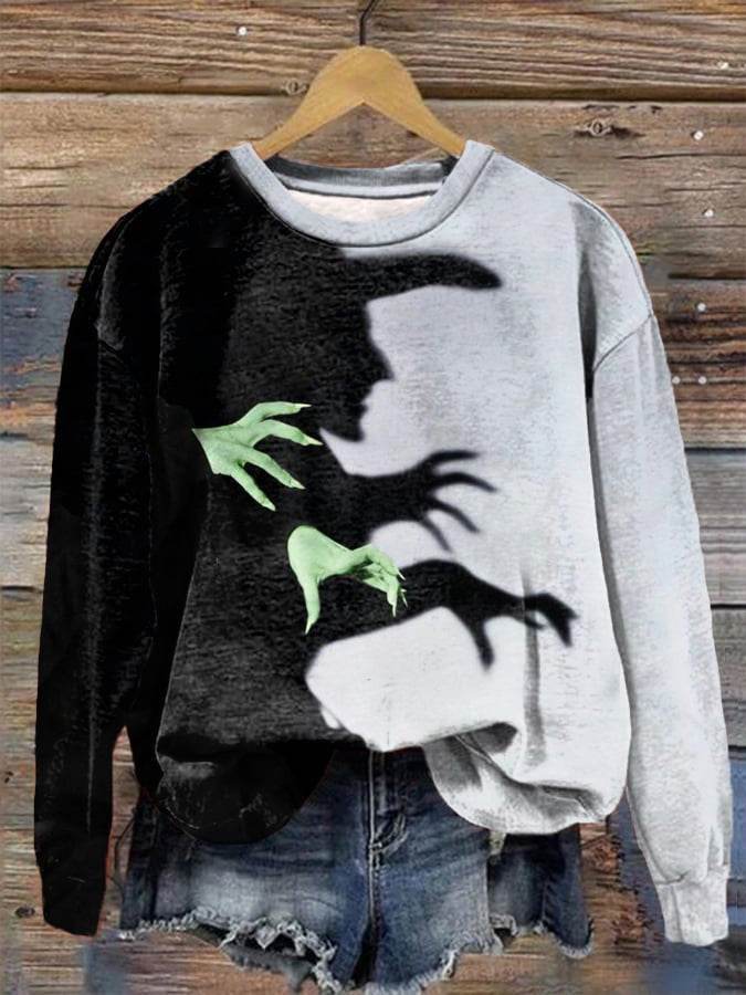 Halloween Horror Funny Women's Sweater 3D Printing