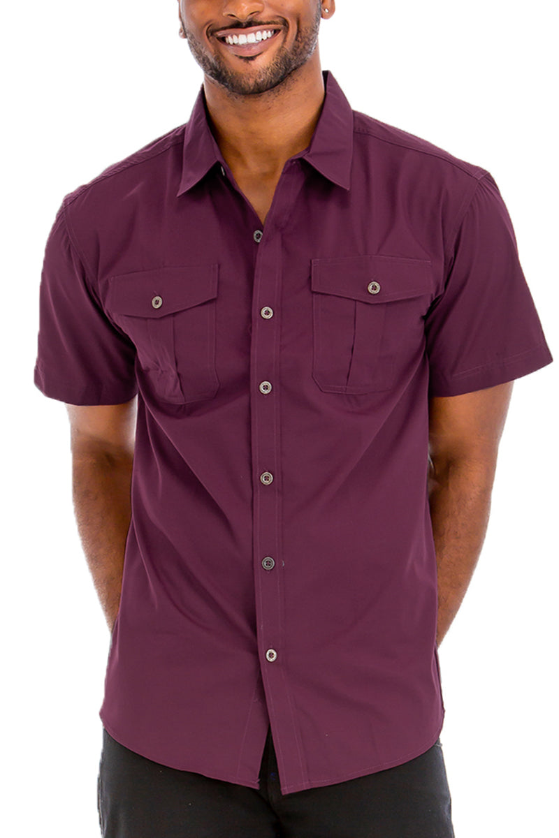 Classic Two Pocket Button Down-10