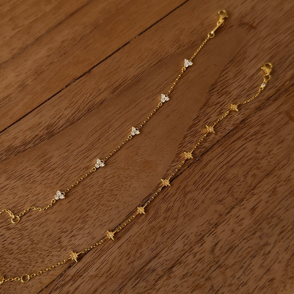 Lotus Crystal Gold Bracelet-2