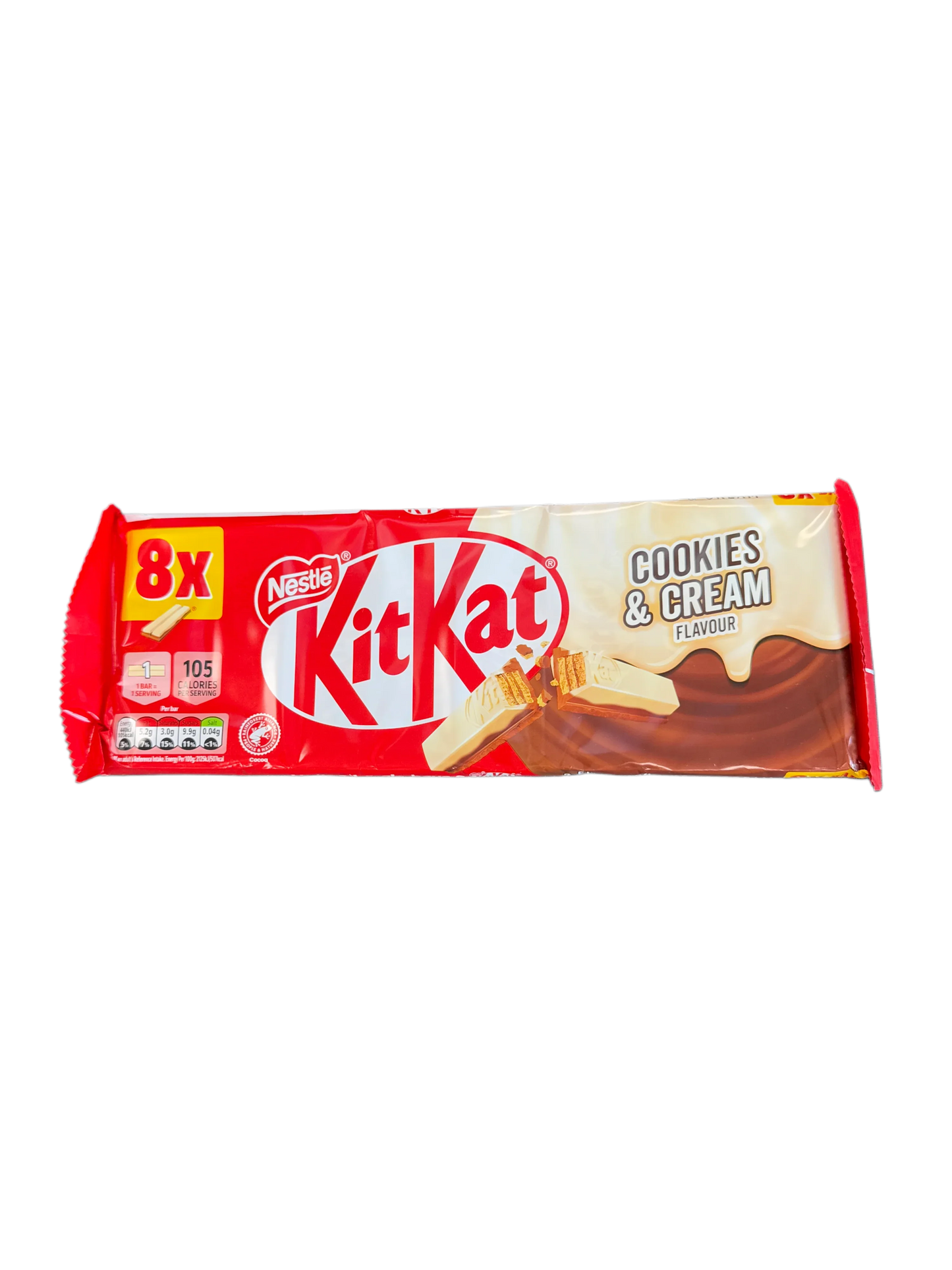 Kit Kat Cookies And Cream Flavour 165.6G - U.K Edition