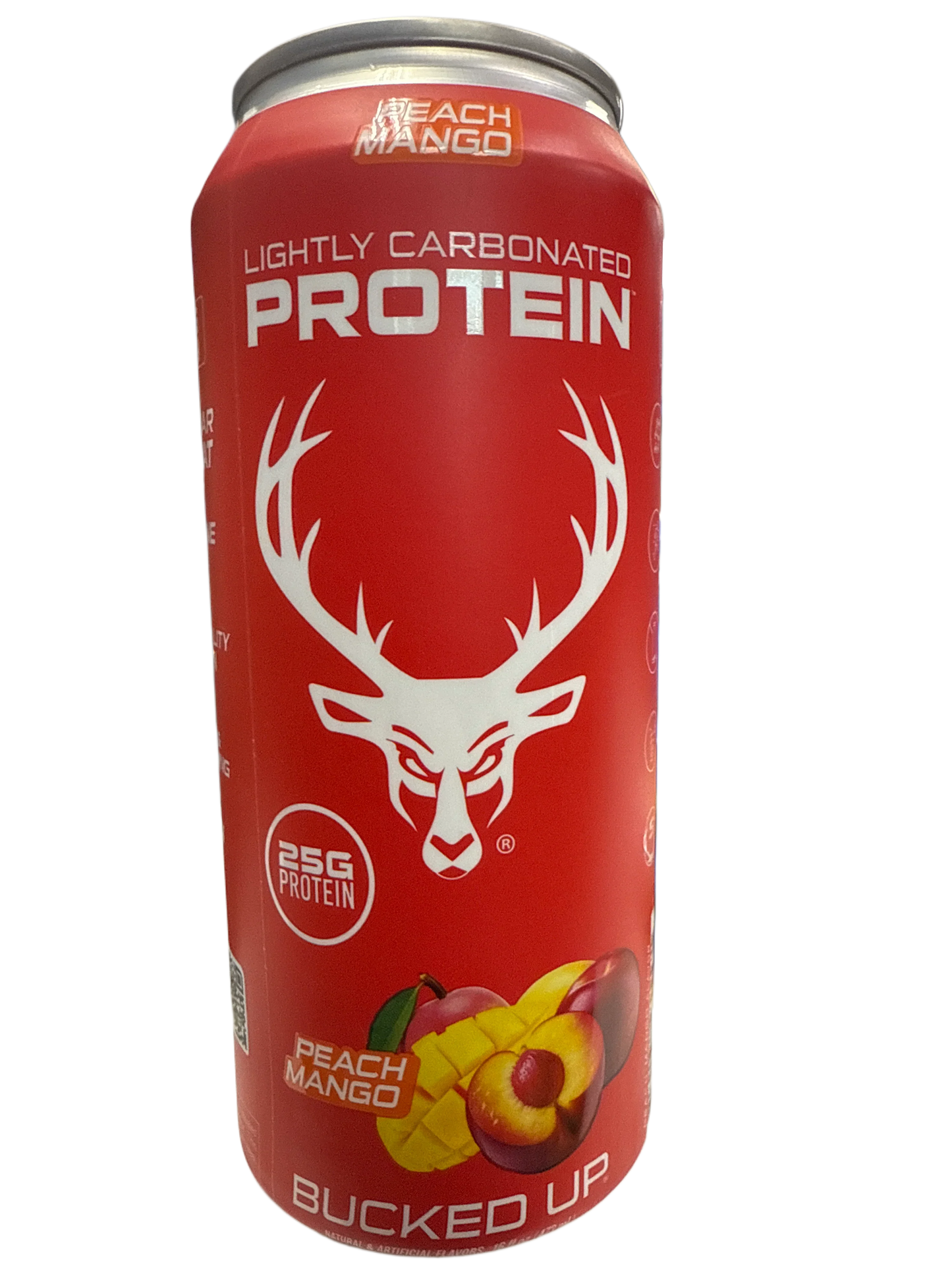 Bucked Up Lightly Carbonated Protein Peach Mango Flavoured 473ML - U.S Edition