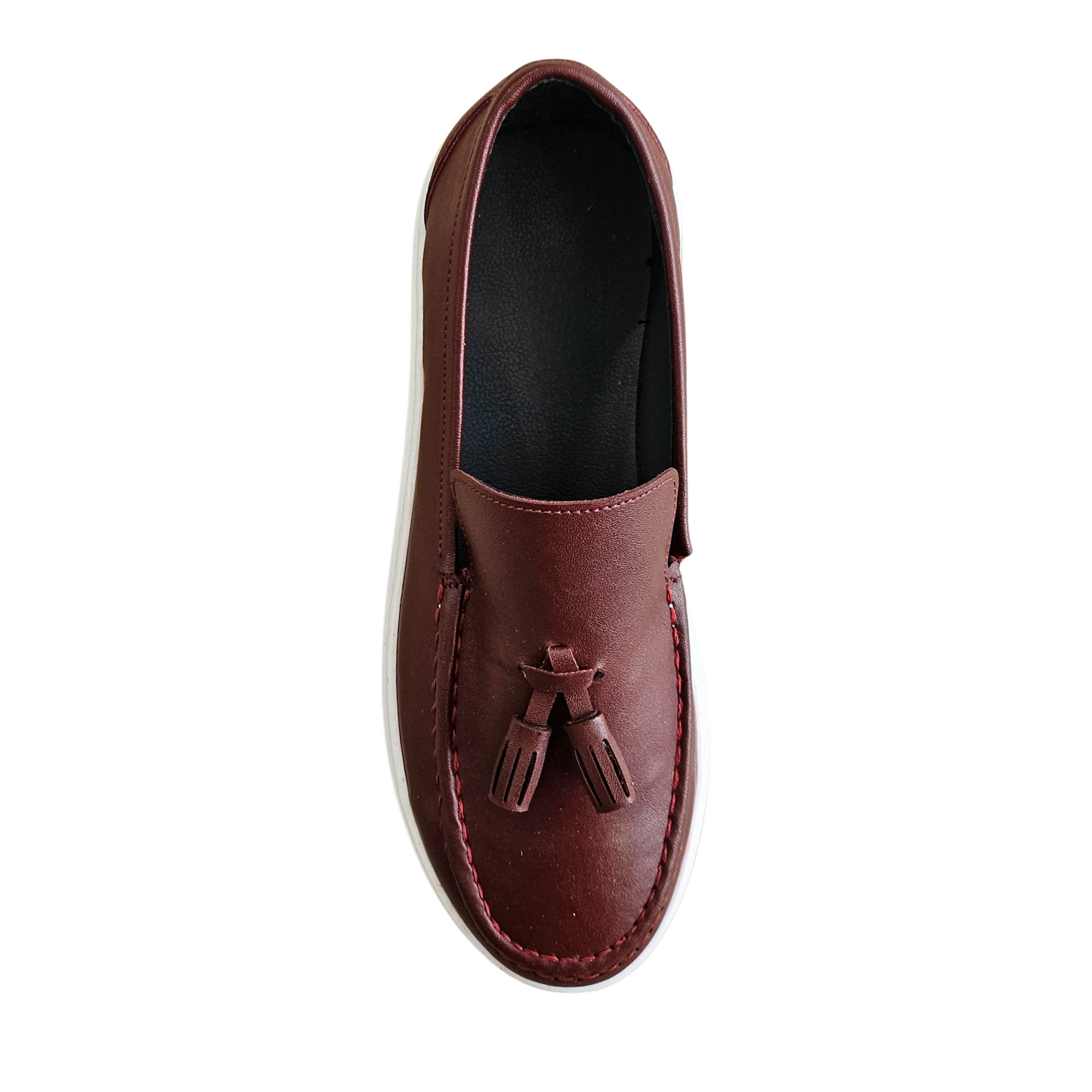Burgundy Lion's Boys Shoes-1