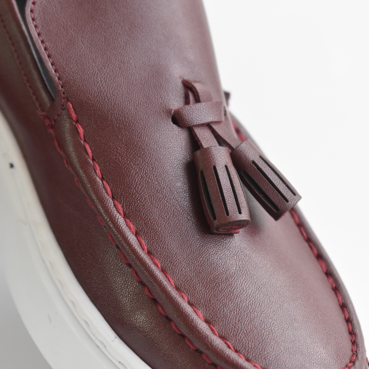 Burgundy Lion's Boys Shoes-4