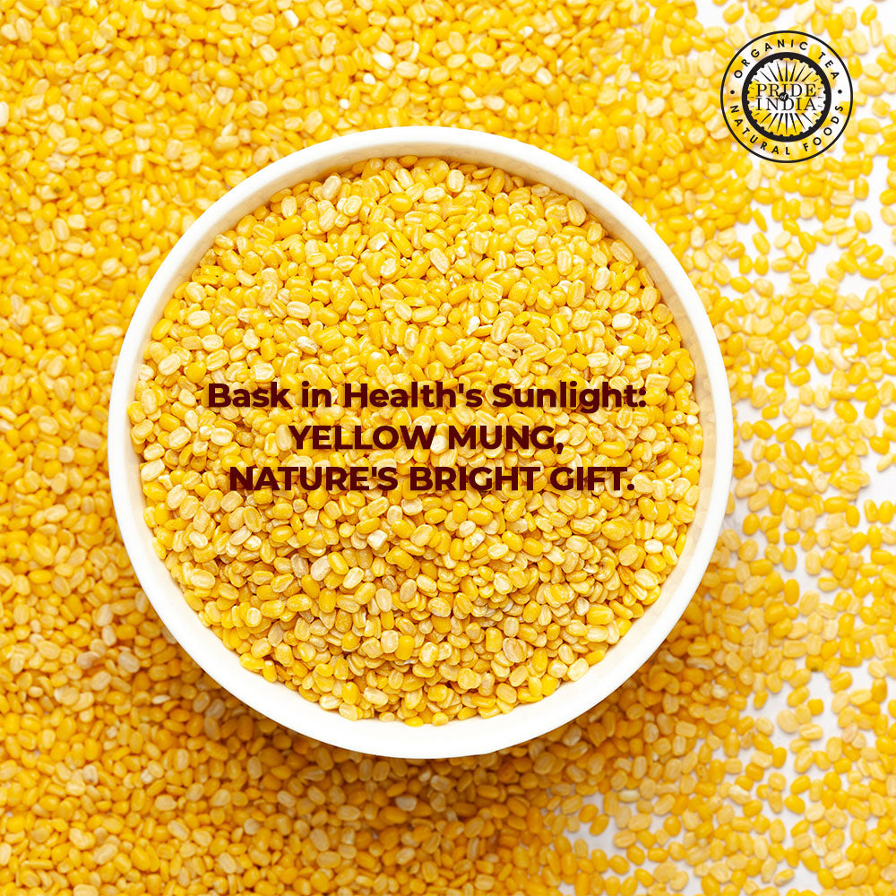 Indian Split Yellow Mung Lentils - Protein & Fiber Rich Moong Dal Jar-4