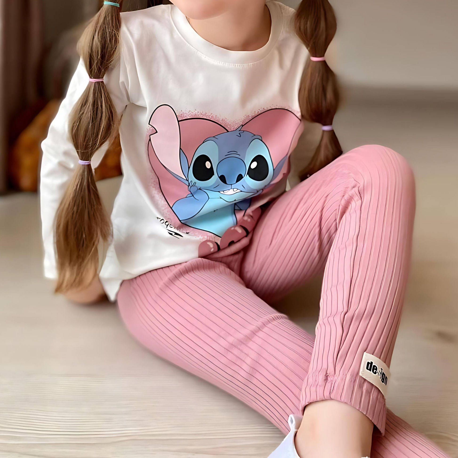 Crazy Fun Girls' Leggings Set-4