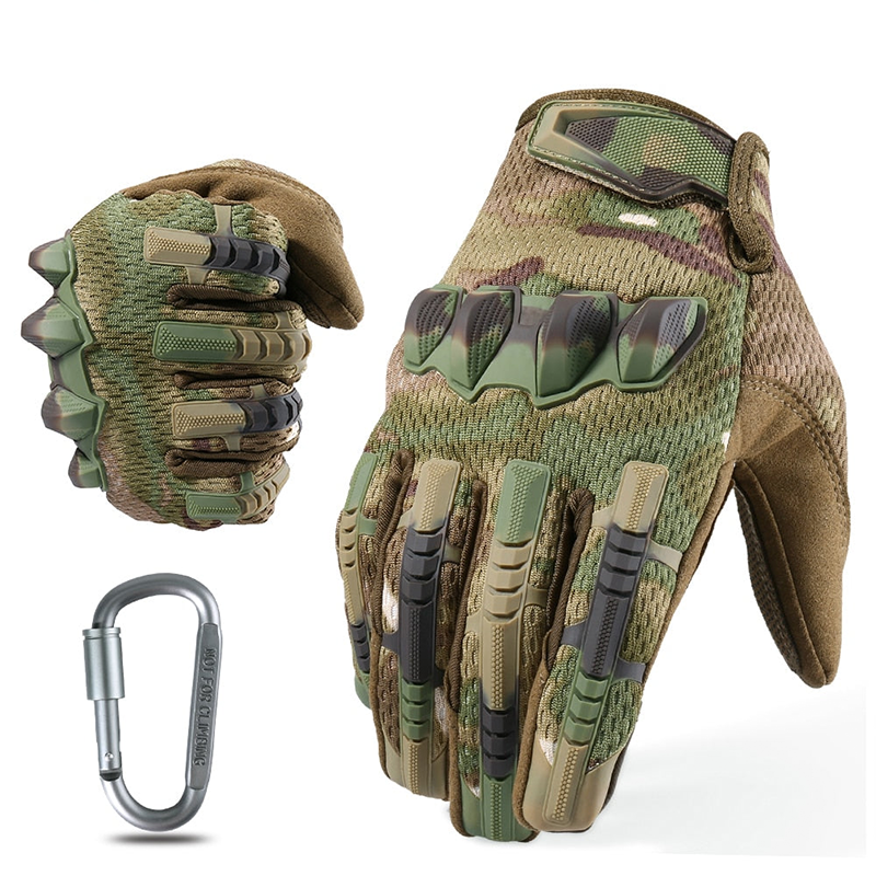 Military Paintball Airsoft Combat Touch Screen Glove-0
