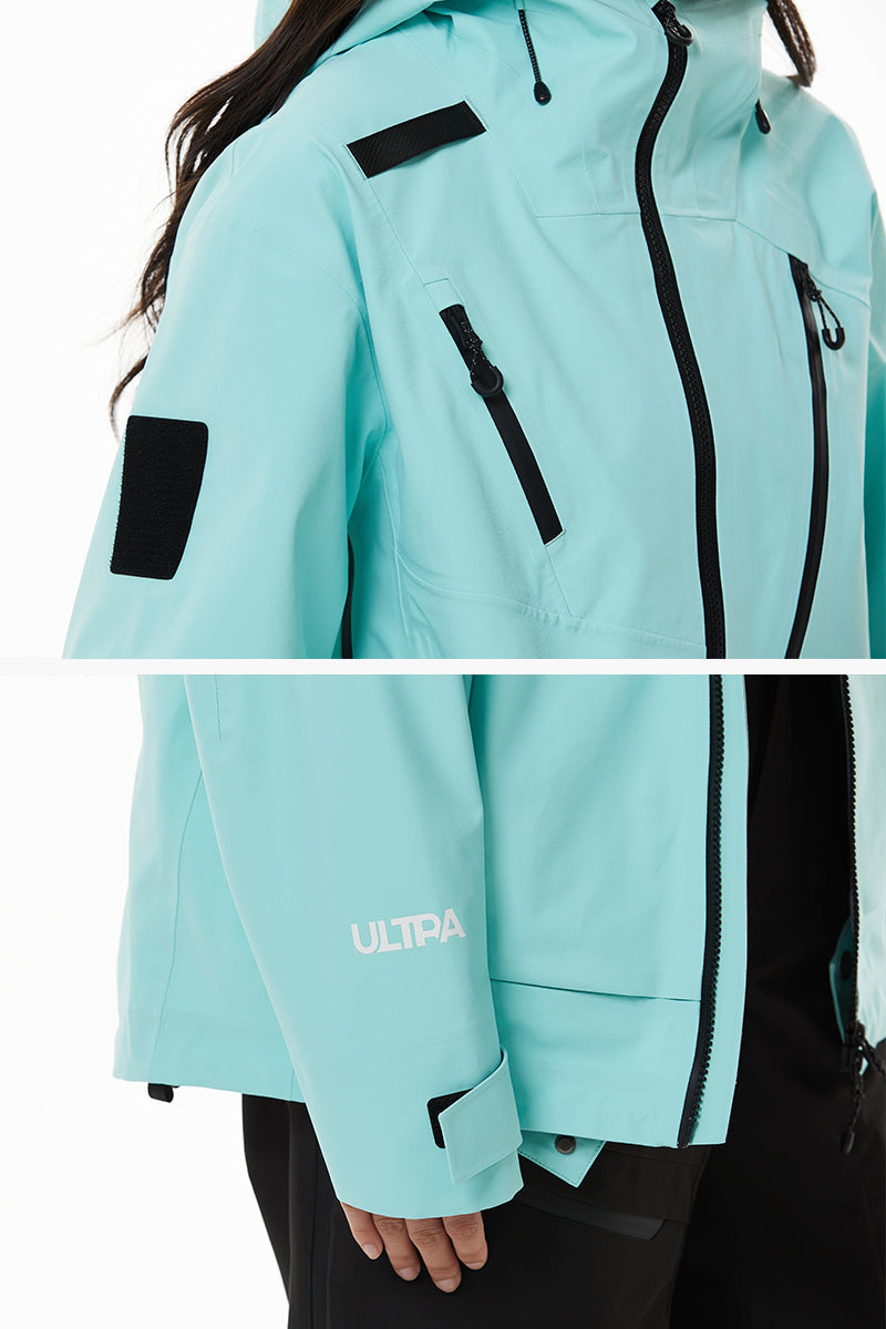 Alpha Unisex 3L Shell Snowboard Jacket