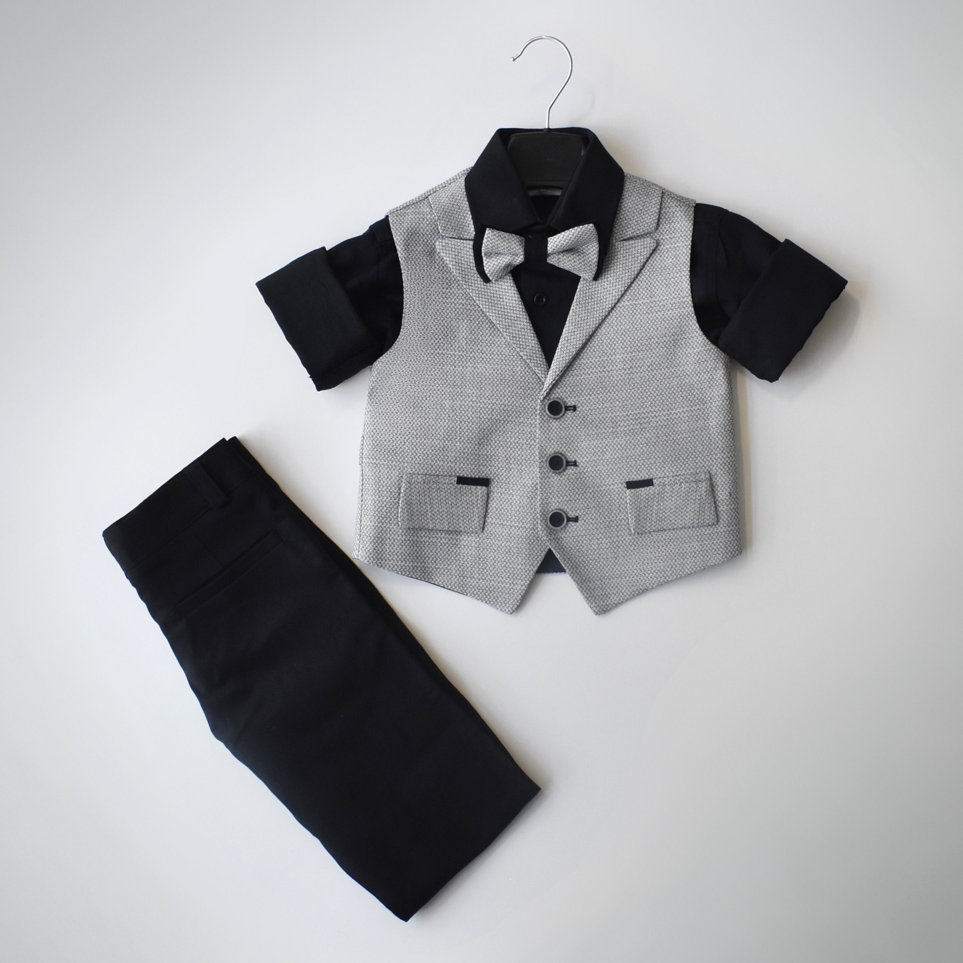 Midnight Miles Formal Vest Set-0
