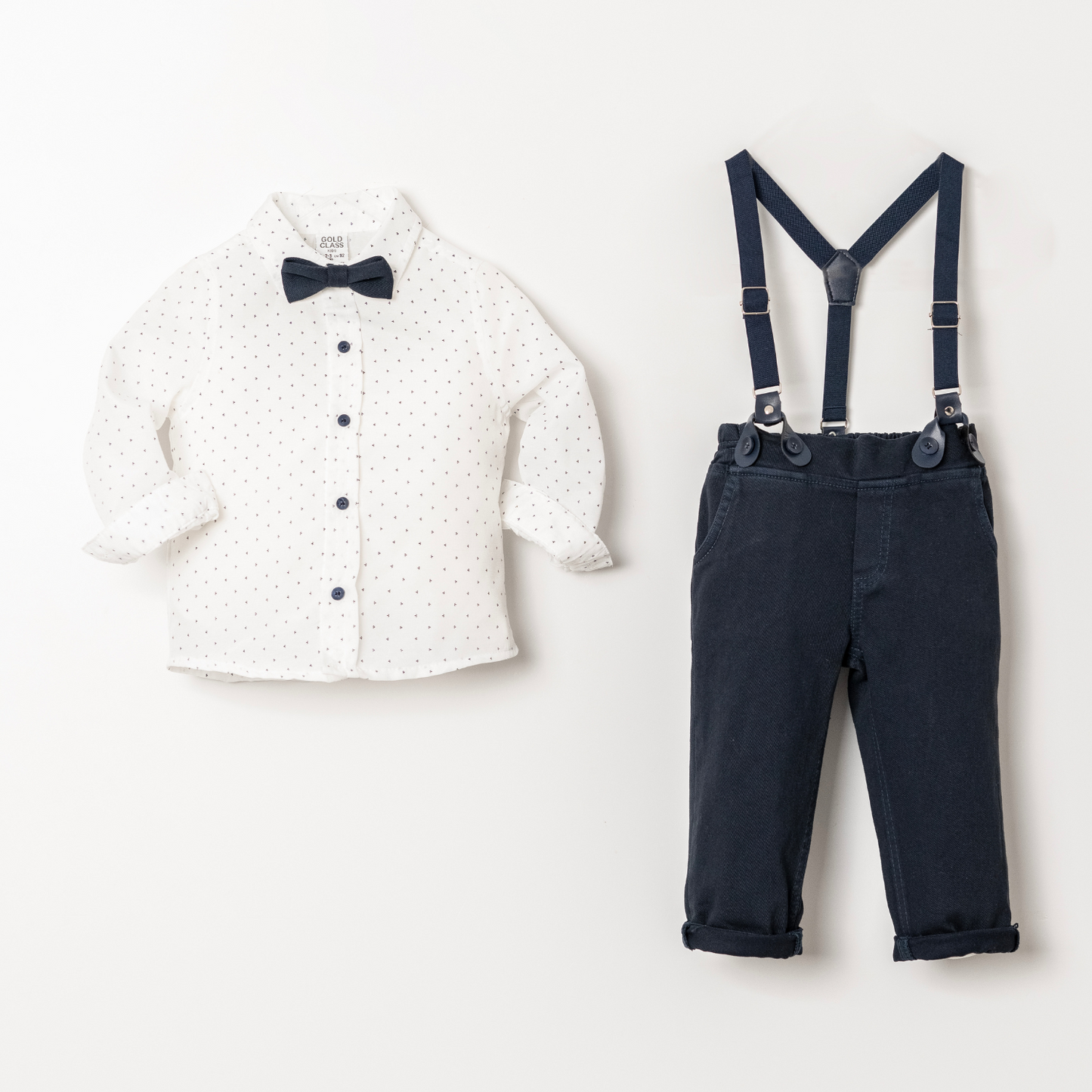 Mini Milo Formal Cotton Set-0