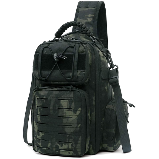 Upgrade Military Anti-Cut Waterproof Tactical Sling Bag-0