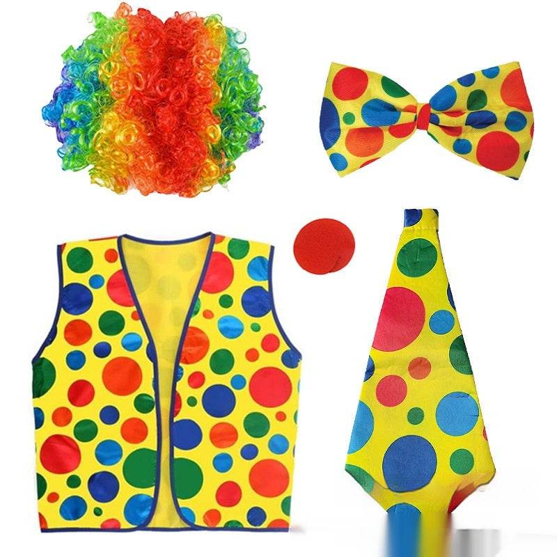 Halloween Clown Wig Dress Up Costume