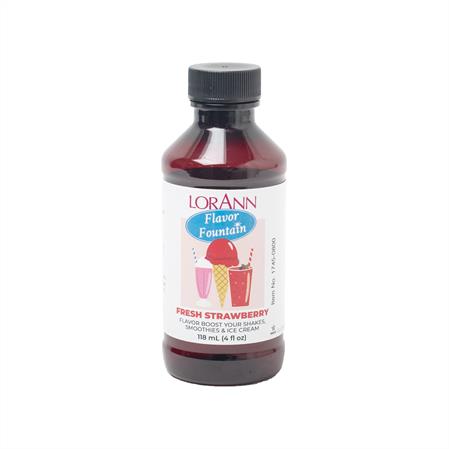 Fresh Strawberry Flavor - 4 oz. - 32 oz.-0