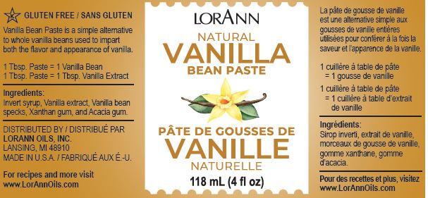 Natural Vanilla Bean Paste - 4 oz. - 16 oz. - 1 Gallon - 5 Gallons-1