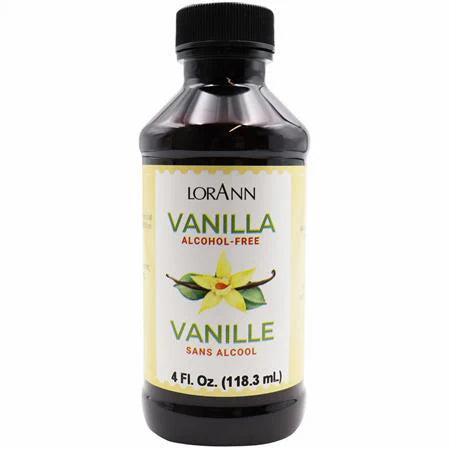 Alcohol-Free, Natural, Vanilla - 4 oz. - 16 oz. - 1 Gallon - 5 Gallons-0