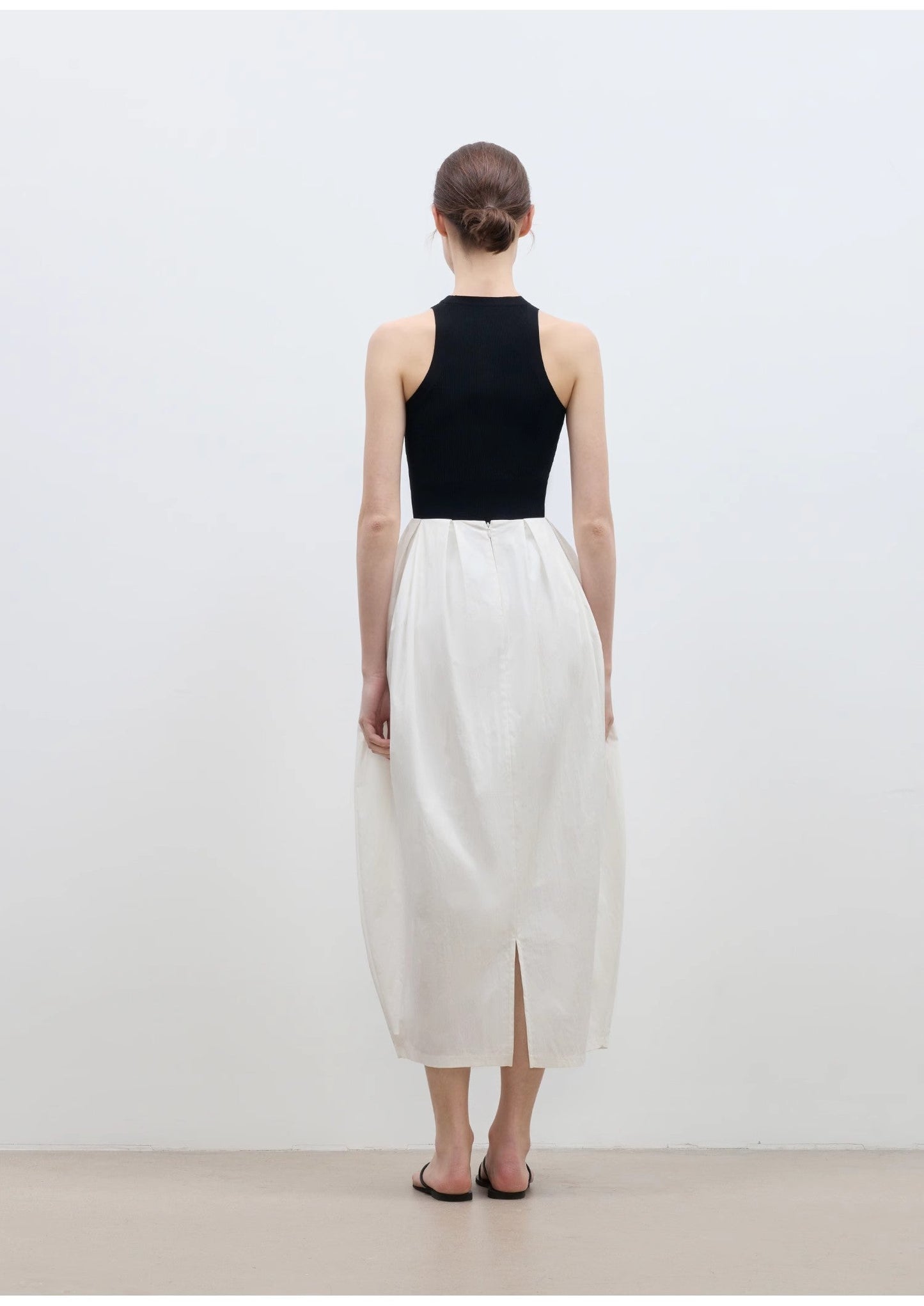 "Peninsula Art" Styling Flower Bud Skirt High Waist Skirt for Women-4