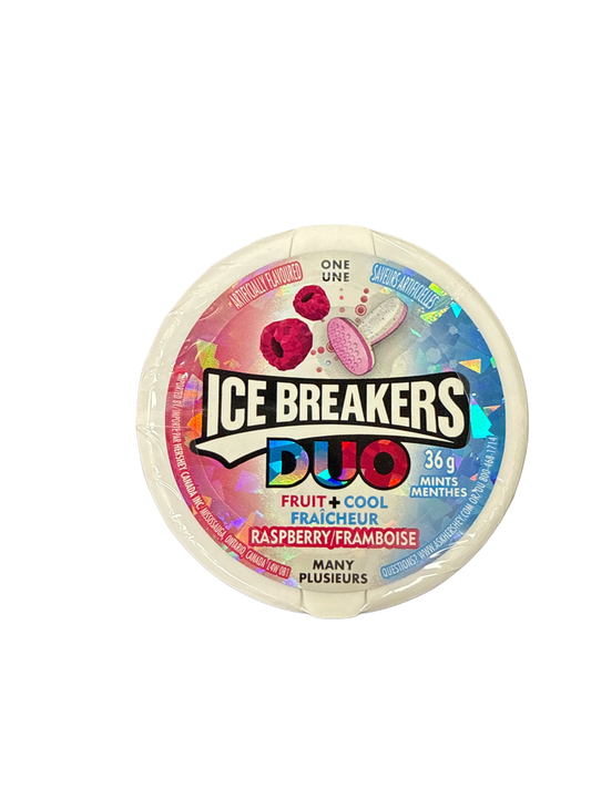 Ice Breakers Duo Raspberry Mint Flavour 36G - Canadian Edition