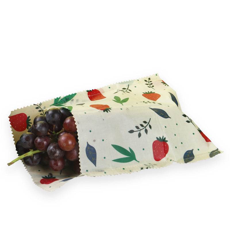 Grade Custom Size Pattern Reusable Eco friendly Food Beewax wrap