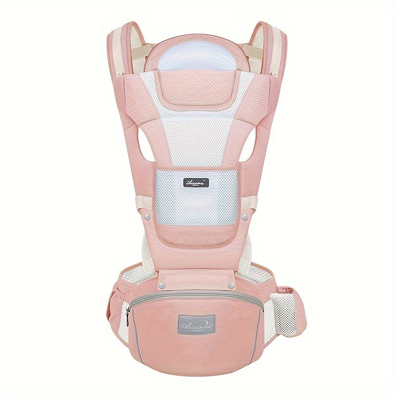 Polyester-cotton Breathable Style, Skin-friendly And Breathable Baby Multi-functional Strap Waist Stool Mechanical Design Labor-saving Artifact