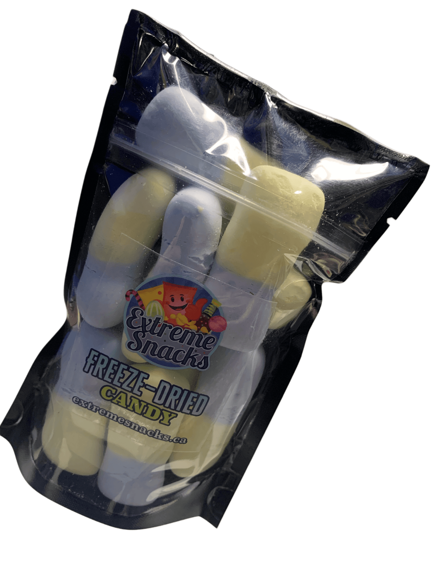 Extreme Snacks Freeze Dried Banana And Blueberry Squash 100G - Canadian Edition