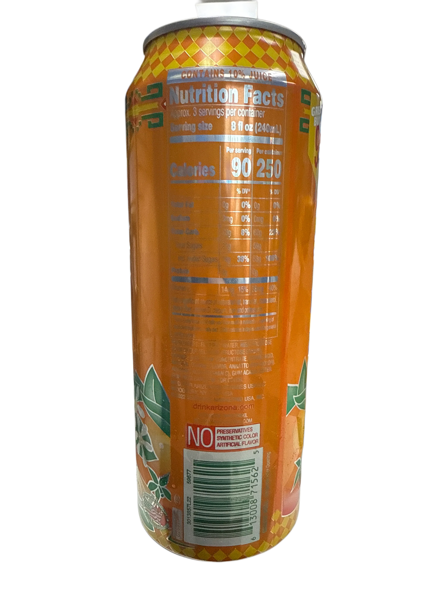 Arizona Orangeade Drink 650ML - U.S Edition