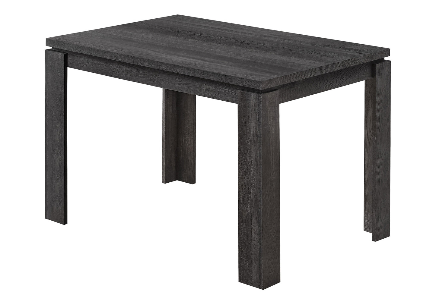 47" Black Dining Table-4