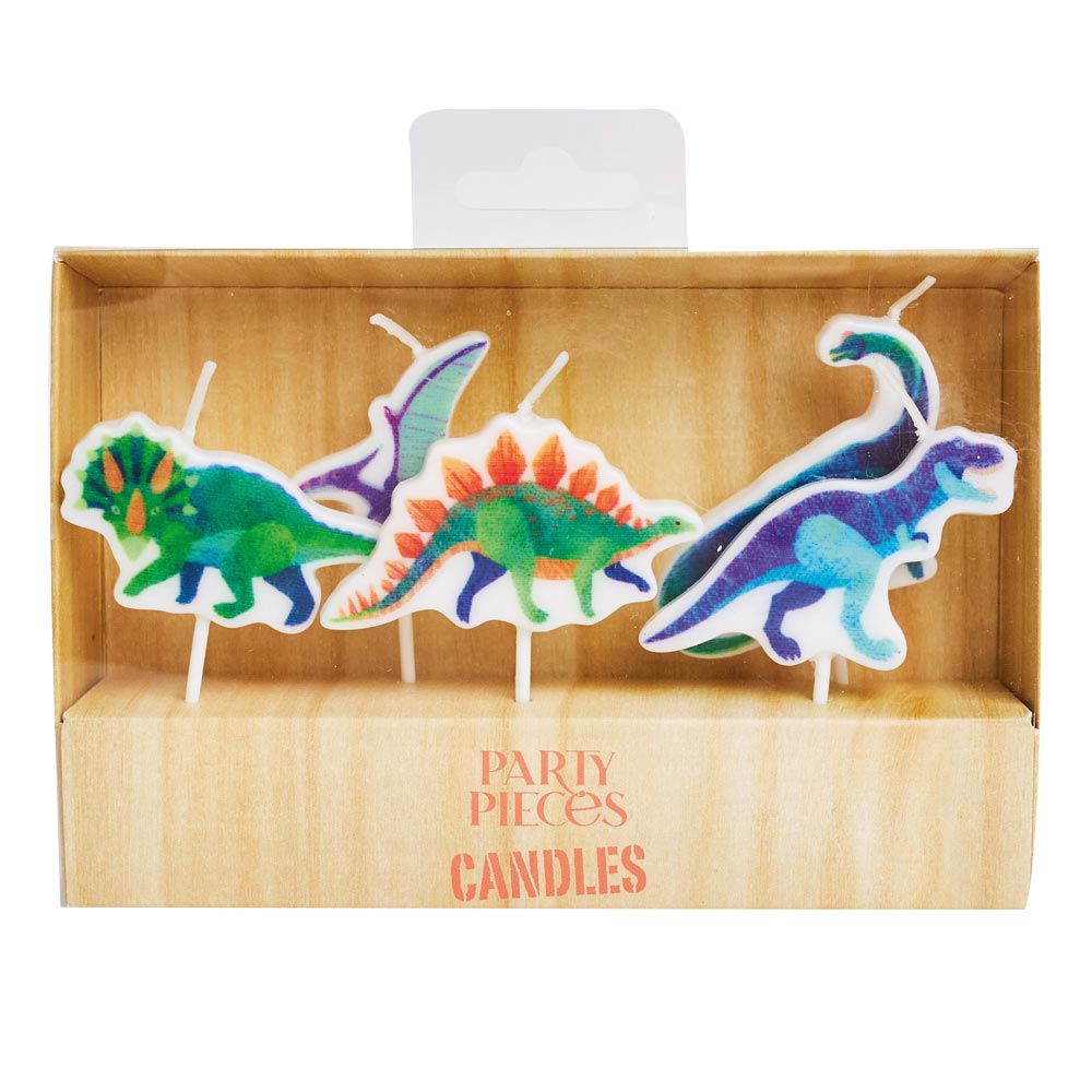 Party Pieces - Kaşif Dino 5&apos;li Parti Mumu-3