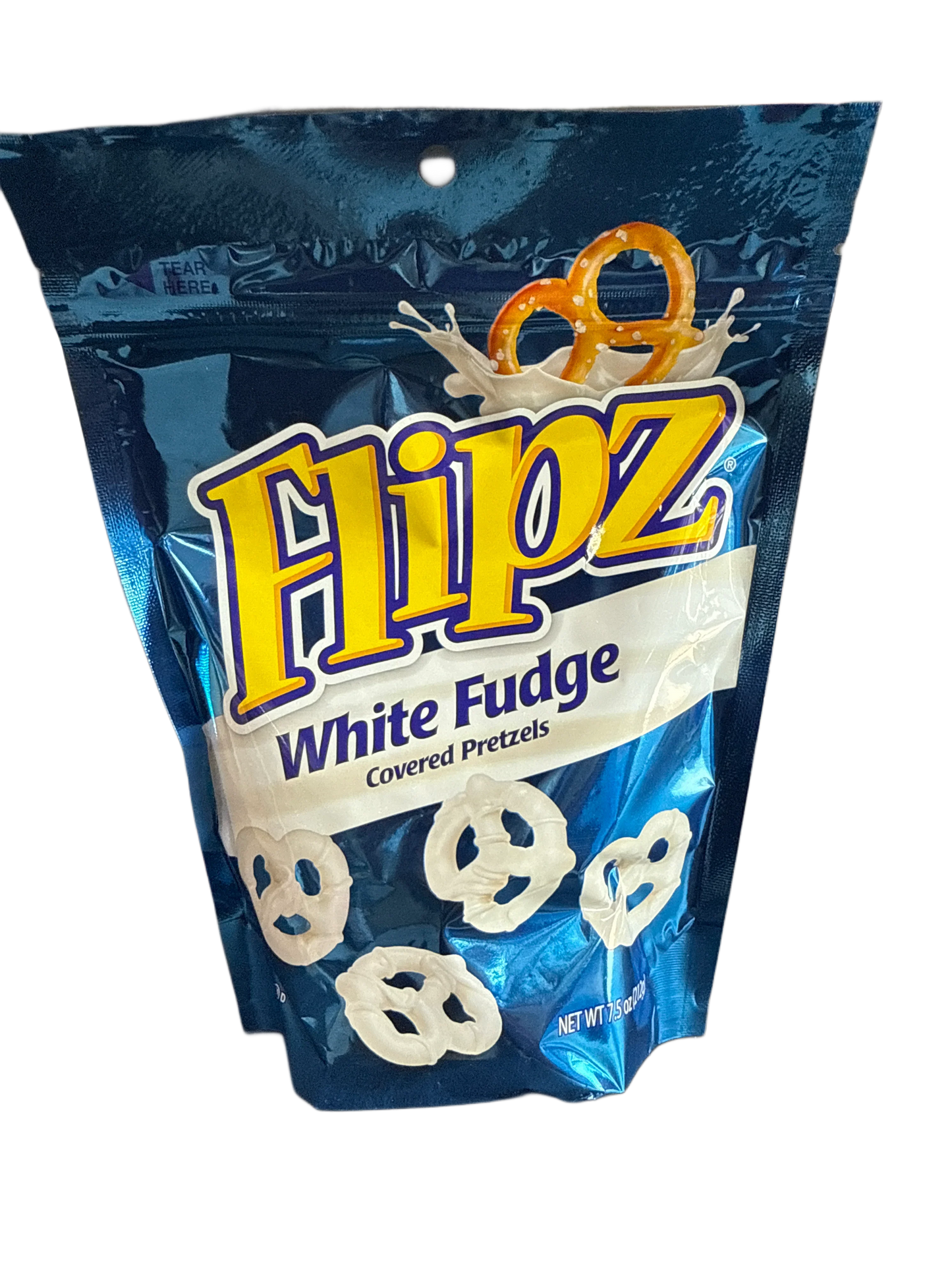 Flipz White Fudge Covered Pretzels 212G - U.S Edition