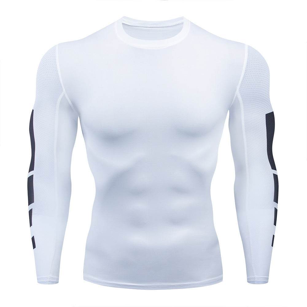 Men's Sports Quick-drying Long sleeve Workout Fitness T-shirt top