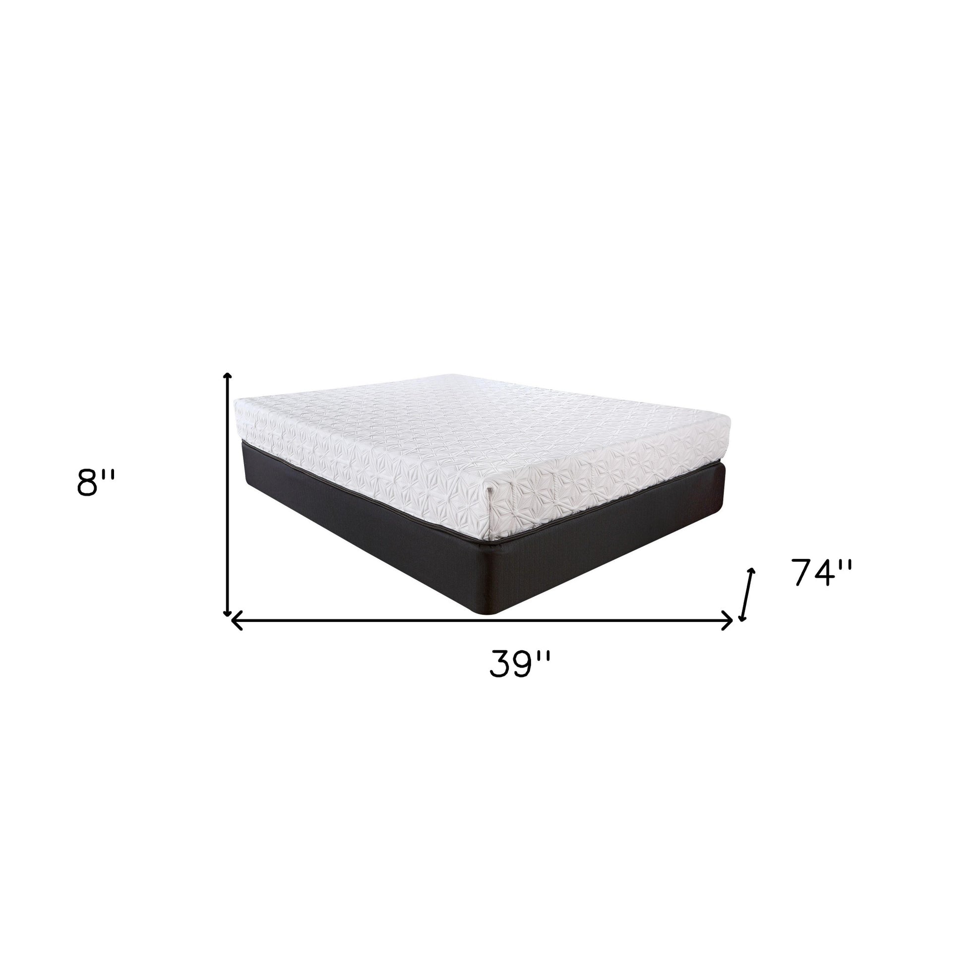 8" Foam Gel Memory Foam Mattress-8