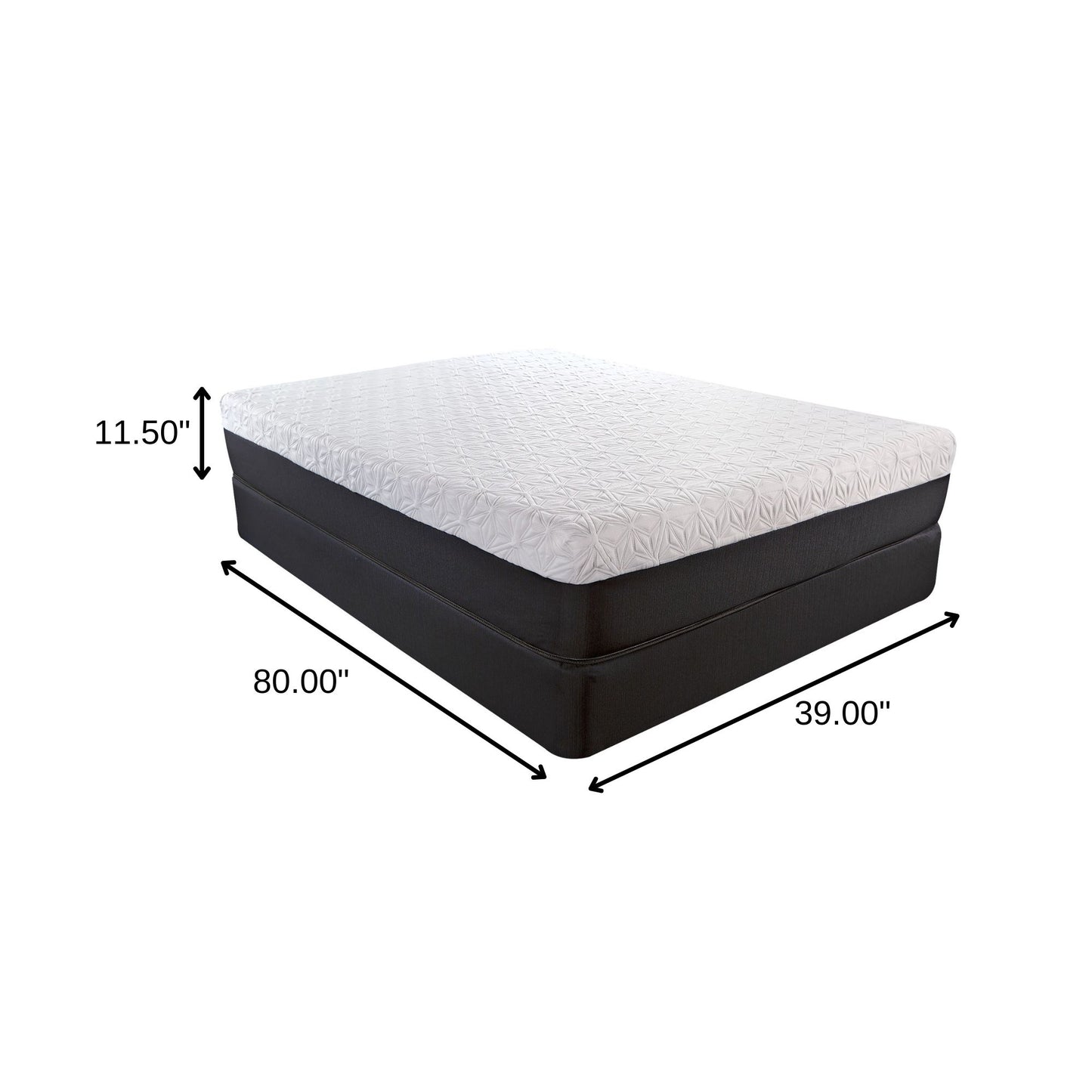 12" Foam Copper Infused Gel Memory Foam Mattress-7
