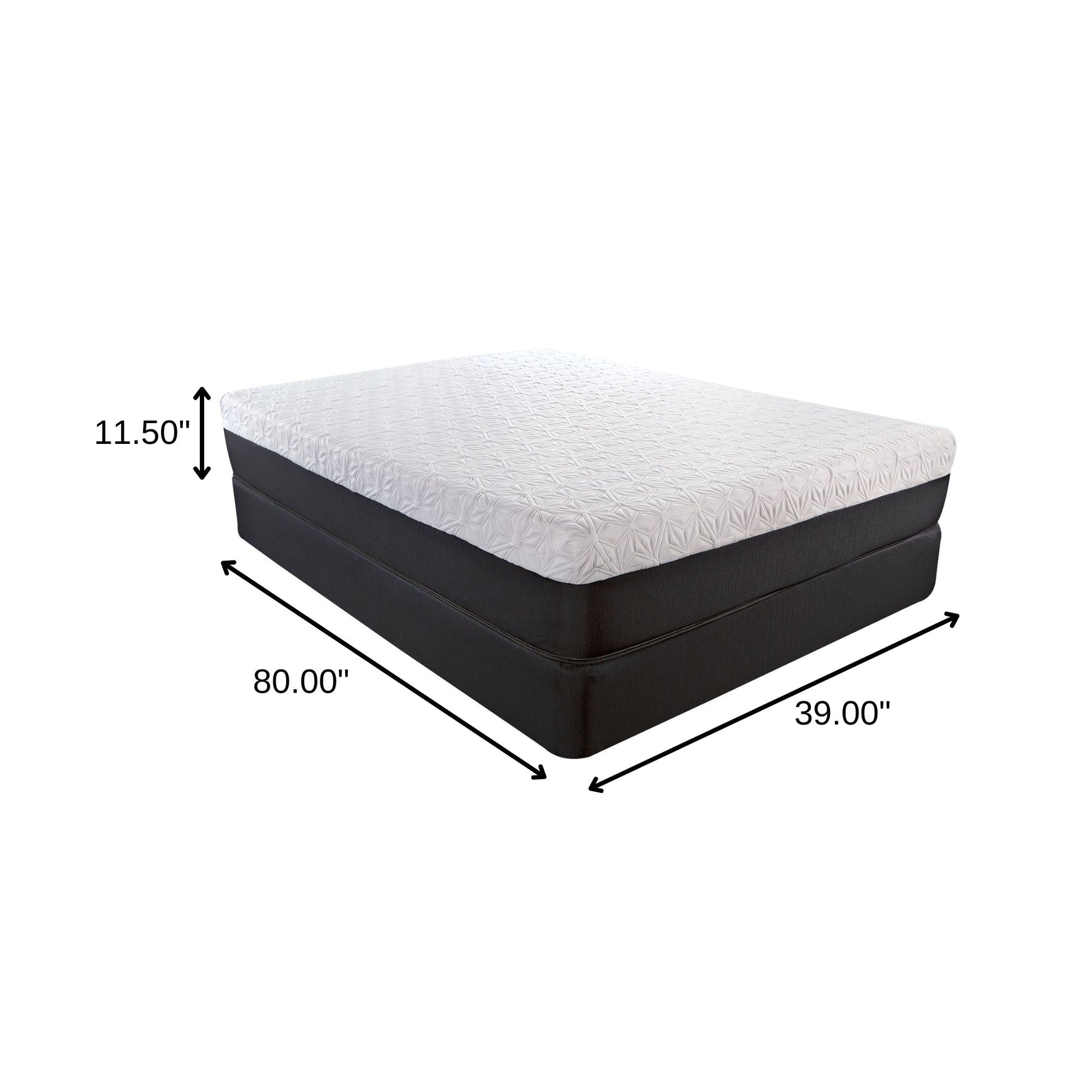 12" Foam Copper Infused Gel Memory Foam Mattress-7