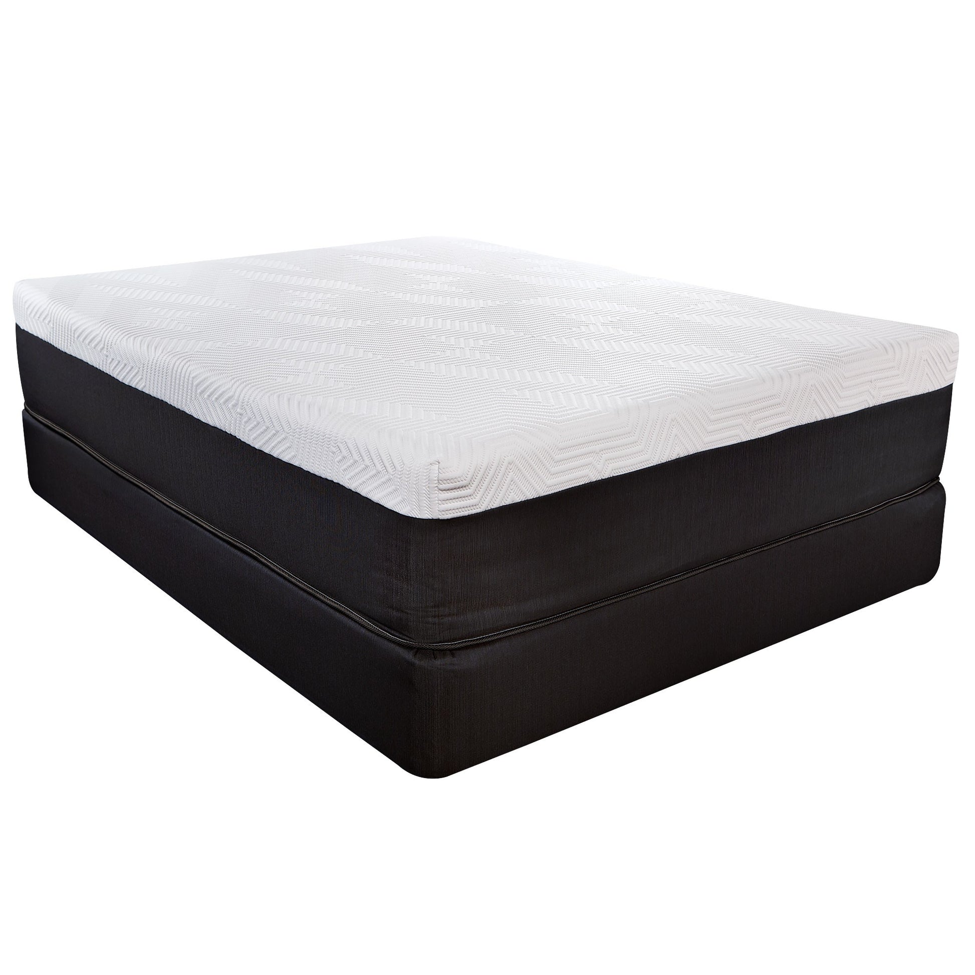 14" Hybrid Pocket Coil Copper Infused Gel Memory Foam Mattress-1