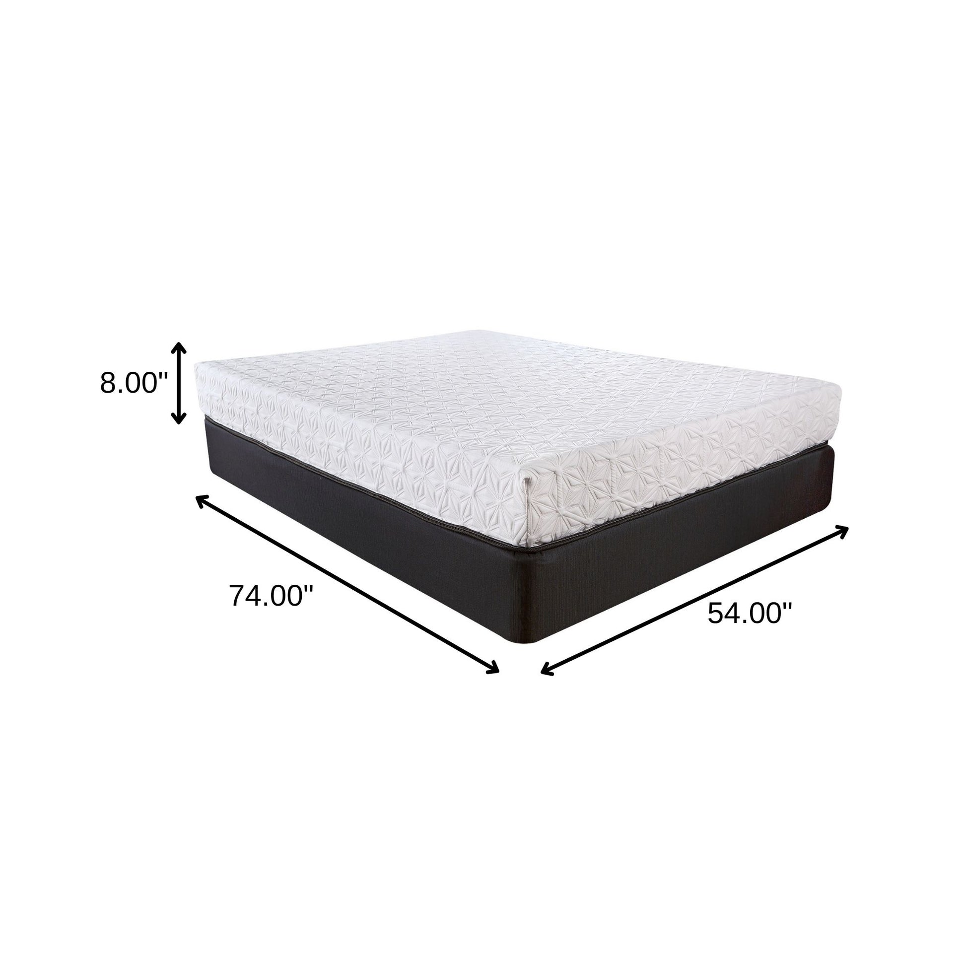 8" Foam Gel Memory Foam Mattress-7