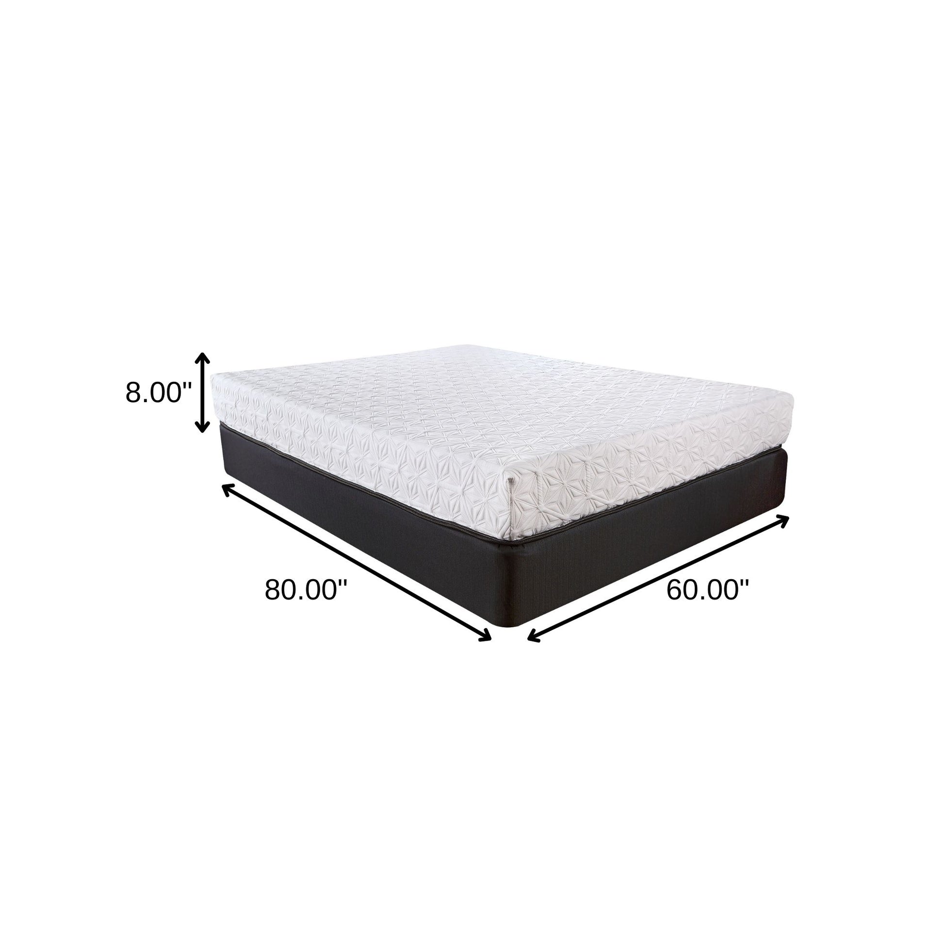 8" Foam Gel Memory Foam Mattress-8