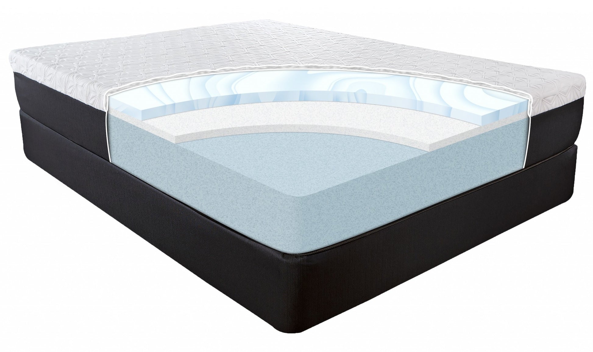 11" Foam Gel Memory Foam Mattress-4
