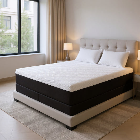 13" Hybrid Pocket Coil Gel Memory Foam Mattress-0