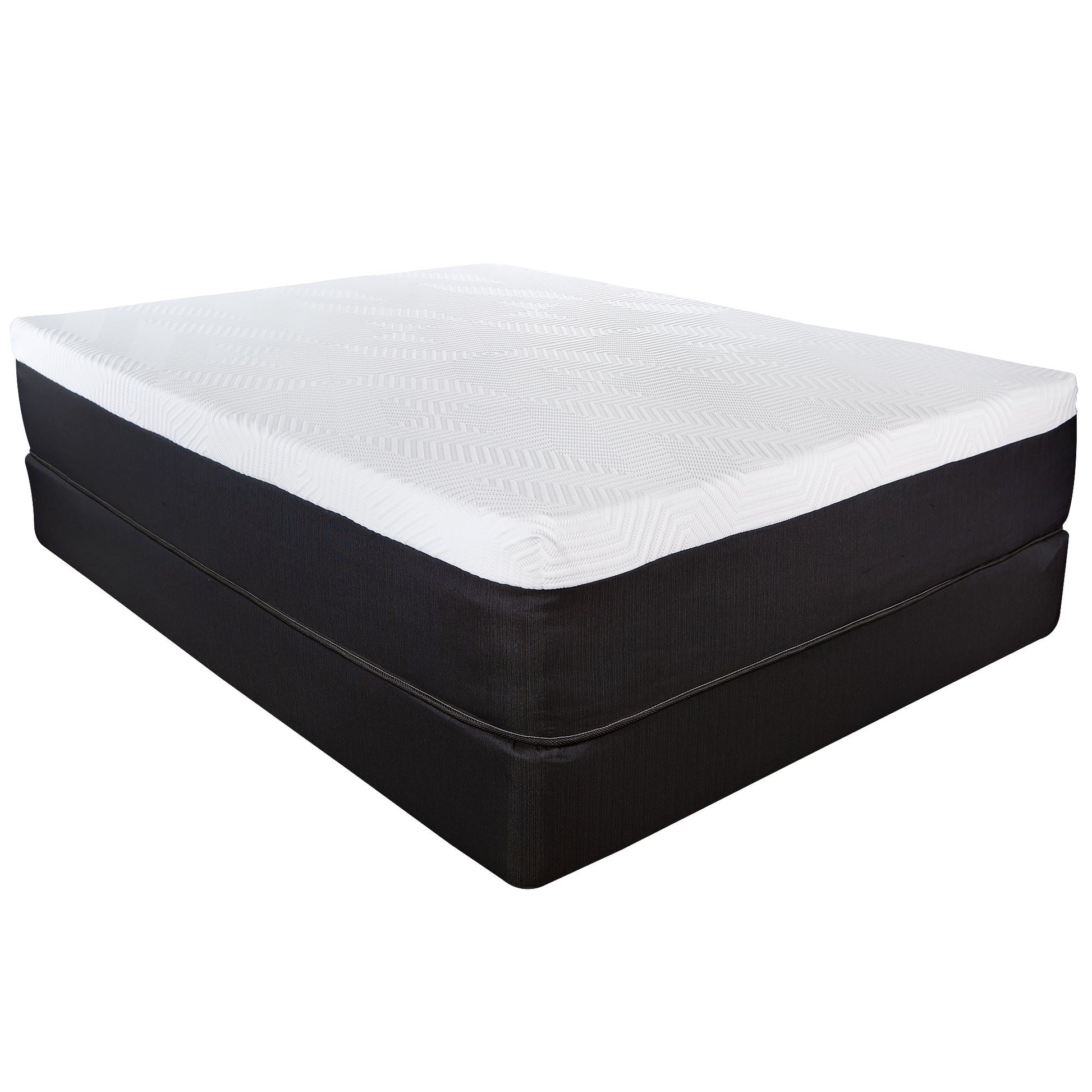 13" Hybrid Pocket Coil Gel Memory Foam Mattress-1