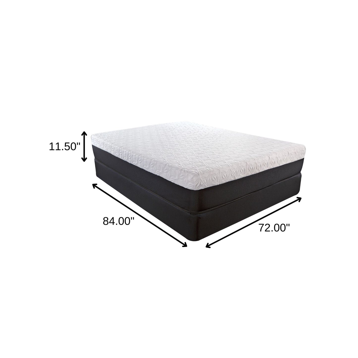 12" Foam Copper Infused Gel Memory Foam Mattress-8