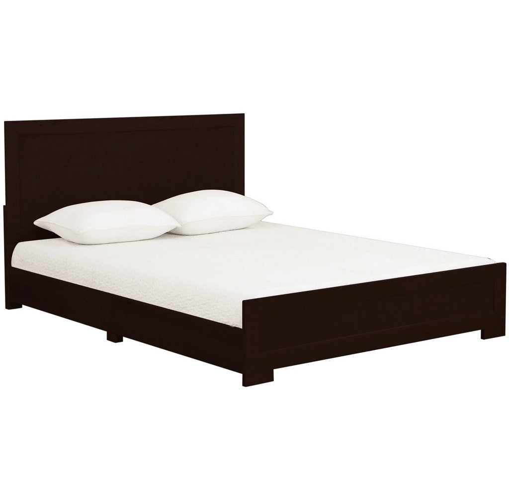 Espresso Wood Twin Platform Bed-2