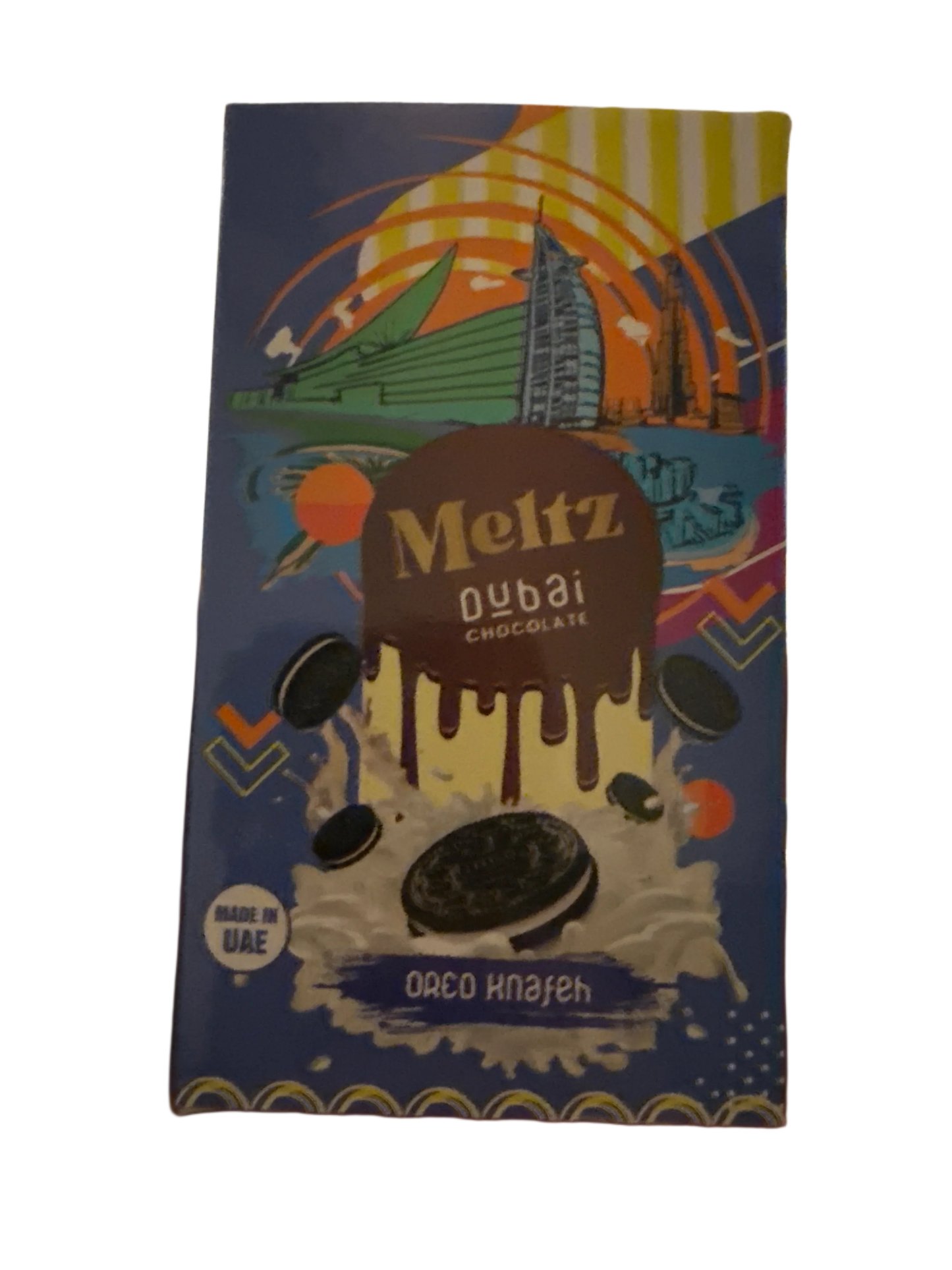 Meltz Dubai Chocolate Oreo Knafeh Flavour 75G - Dubai Edition