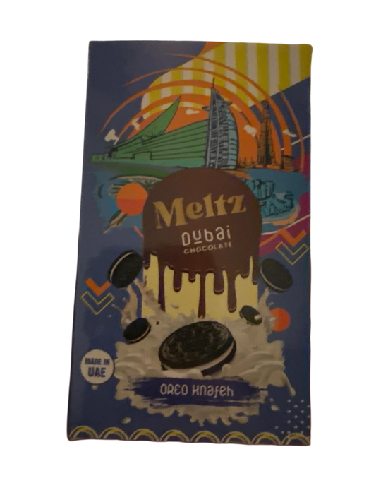 Meltz Dubai Chocolate Oreo Knafeh Flavour 75G - Dubai Edition