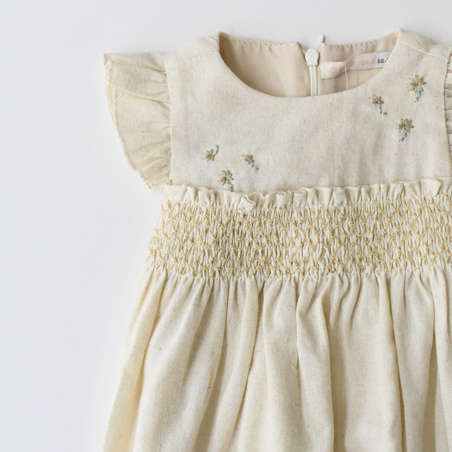 Summer Softness Girls Cotton Dress-2