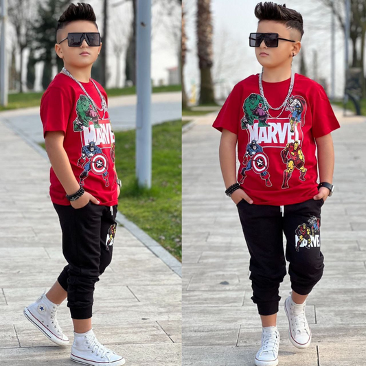 Superhero Squad Jogger Set-0