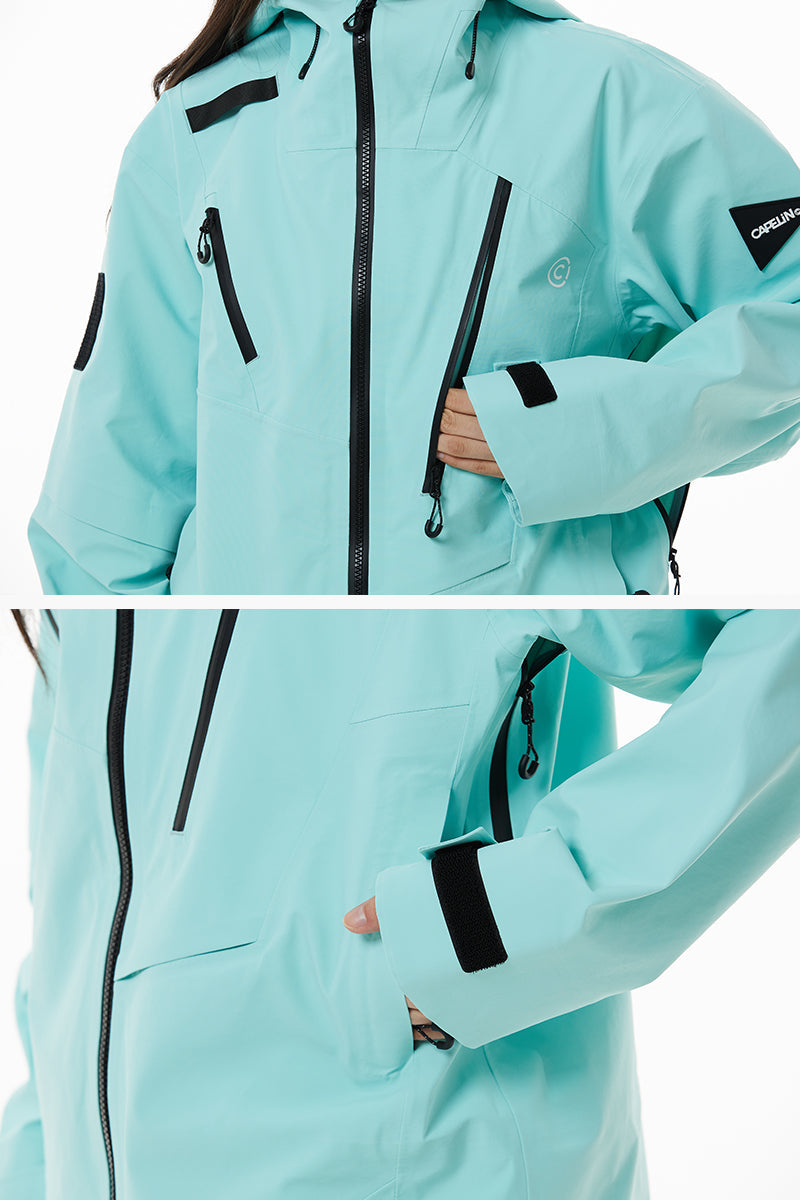 Alpha Unisex 3L Shell Snowboard Jacket