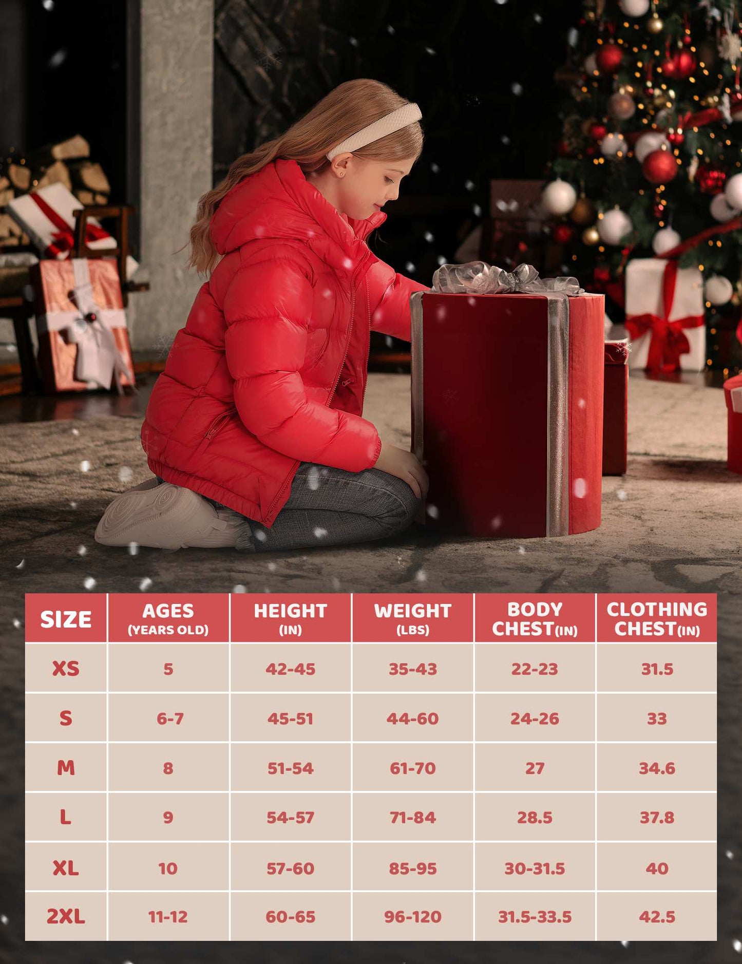 Antarctica Gear Kid Heated Jacket with 12V/5A 10000 mAh Battery Pack Winter Coat for Boys Girls Heated Coat-2